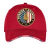 Warrior Rounds Hat- Red, Blue, White
